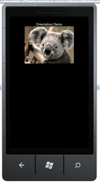 מדריך Windows Phone – טיפול באוריינטציה של המסך