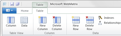התקנה WebMatrix SQL